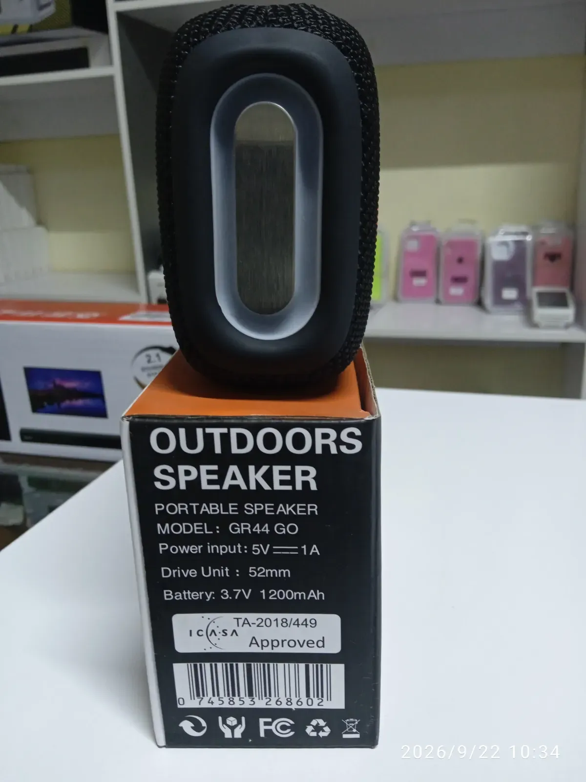 Nesty Bluetooth Portable Speaker 